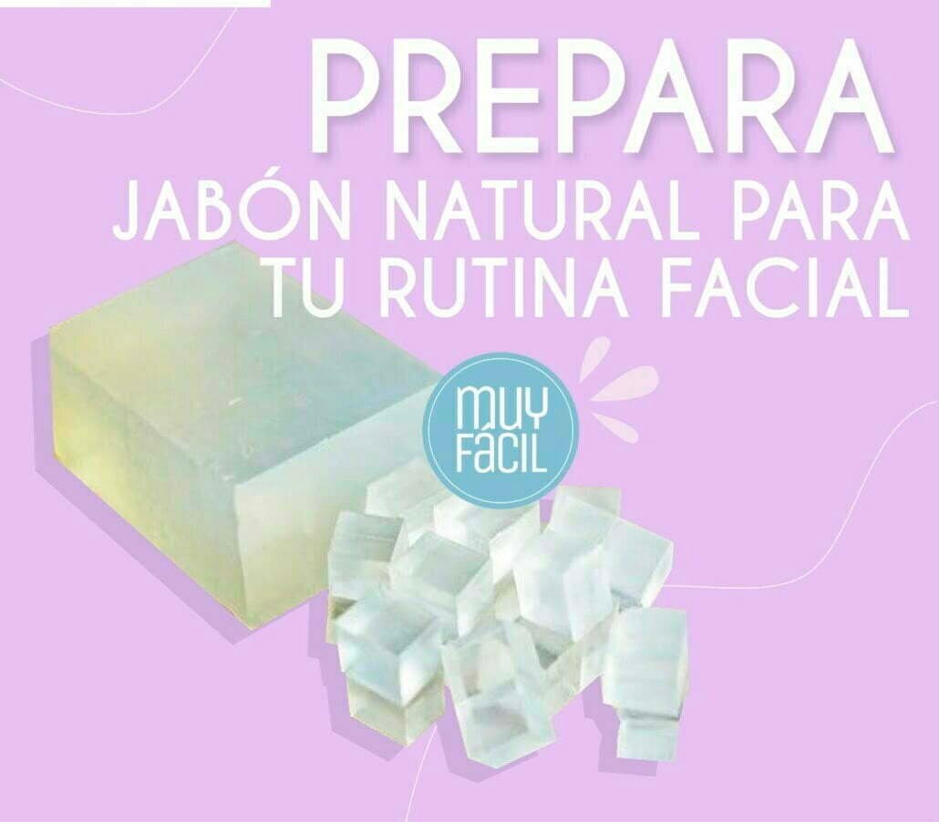 Elabora tu propio jabón facial