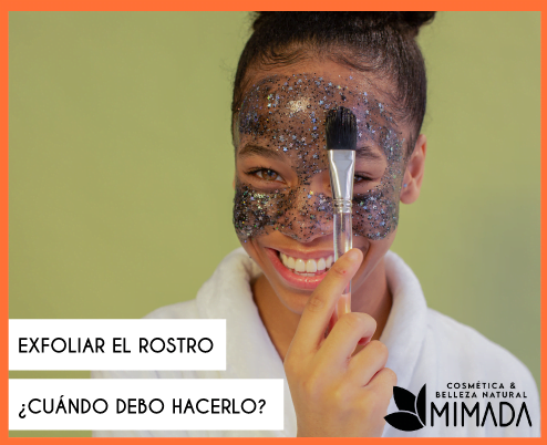 <strong>EXFOLIAR EL ROSTRO, ¿CUÁNDO DEBO HACERLO PARA NO LASTIMAR MI PIEL?</strong>